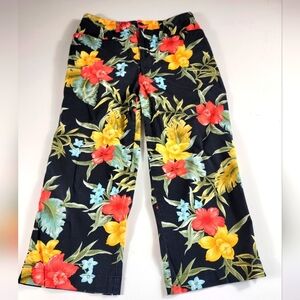 Carribean Joe Loose Fit Wide-Leg Women’s Tropical Beach Pants Fun!! Size 10^